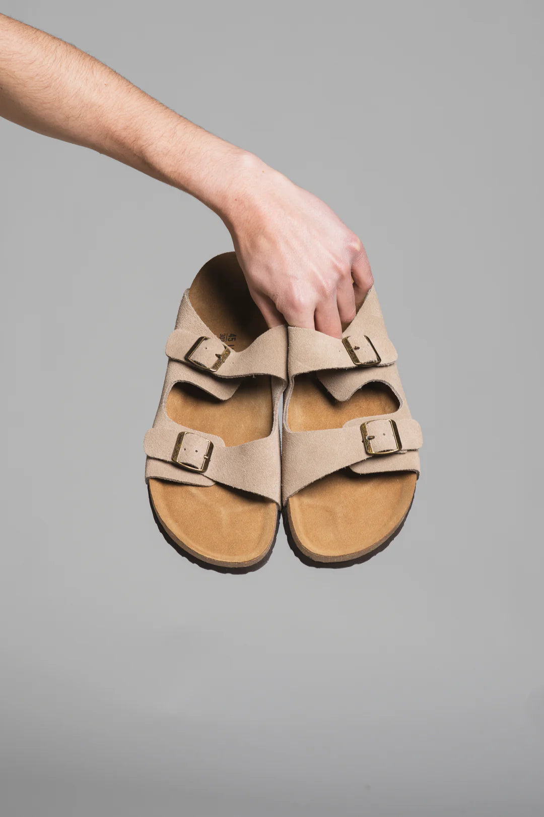BOB SLIPPER 2 STRAPS UNISEX BEIGE