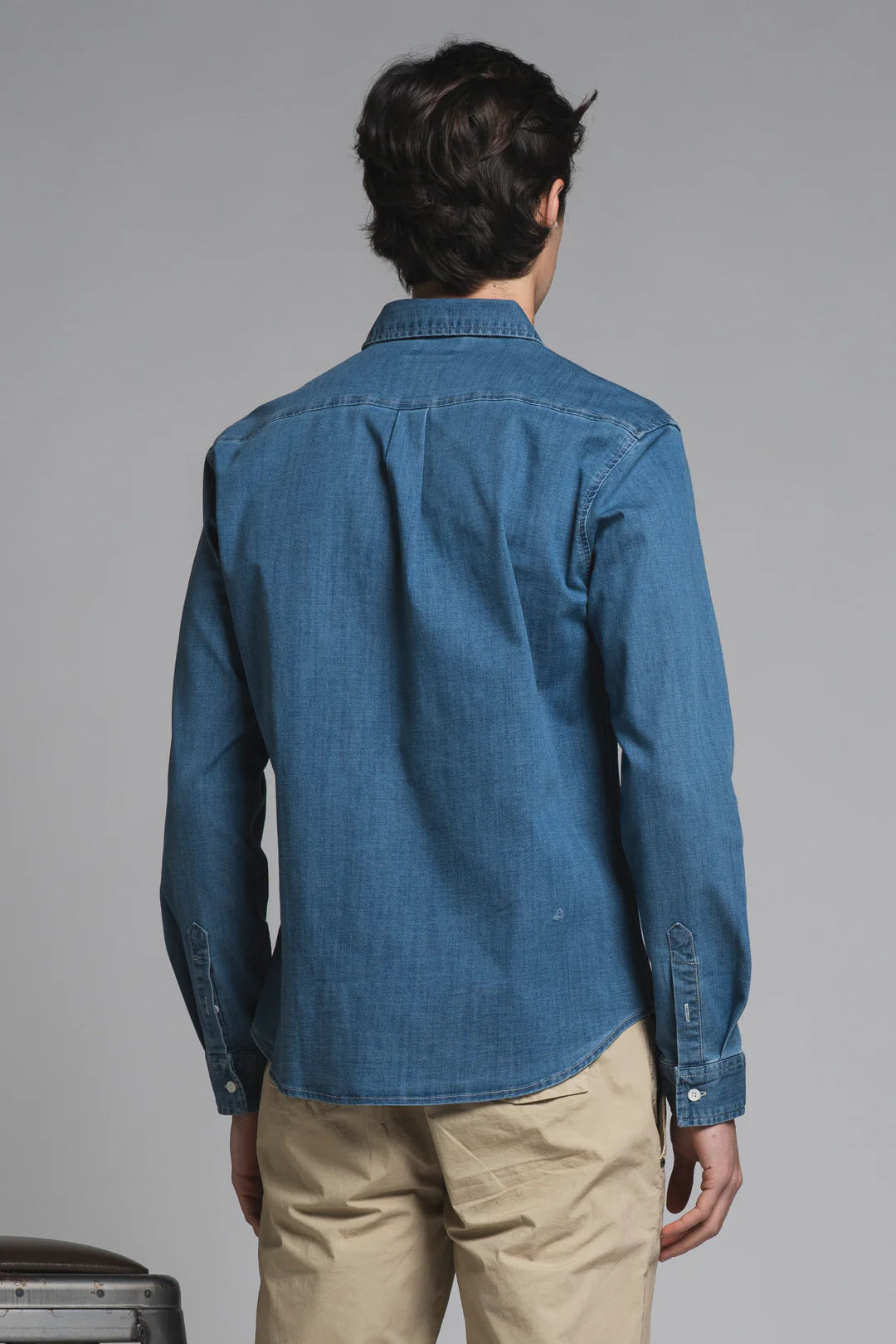 CONNOR CAMICIA IN DENIM BUTTON DOWN