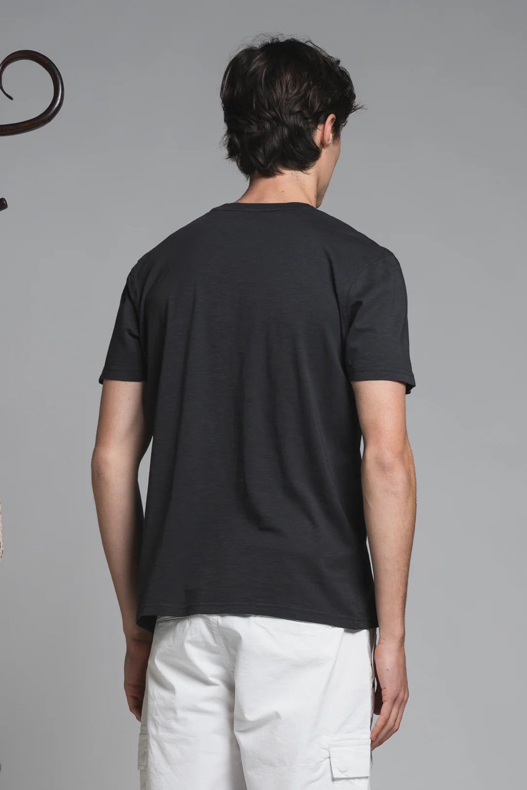 JOSHUA T-SHIRT IN JERSEY BLACK