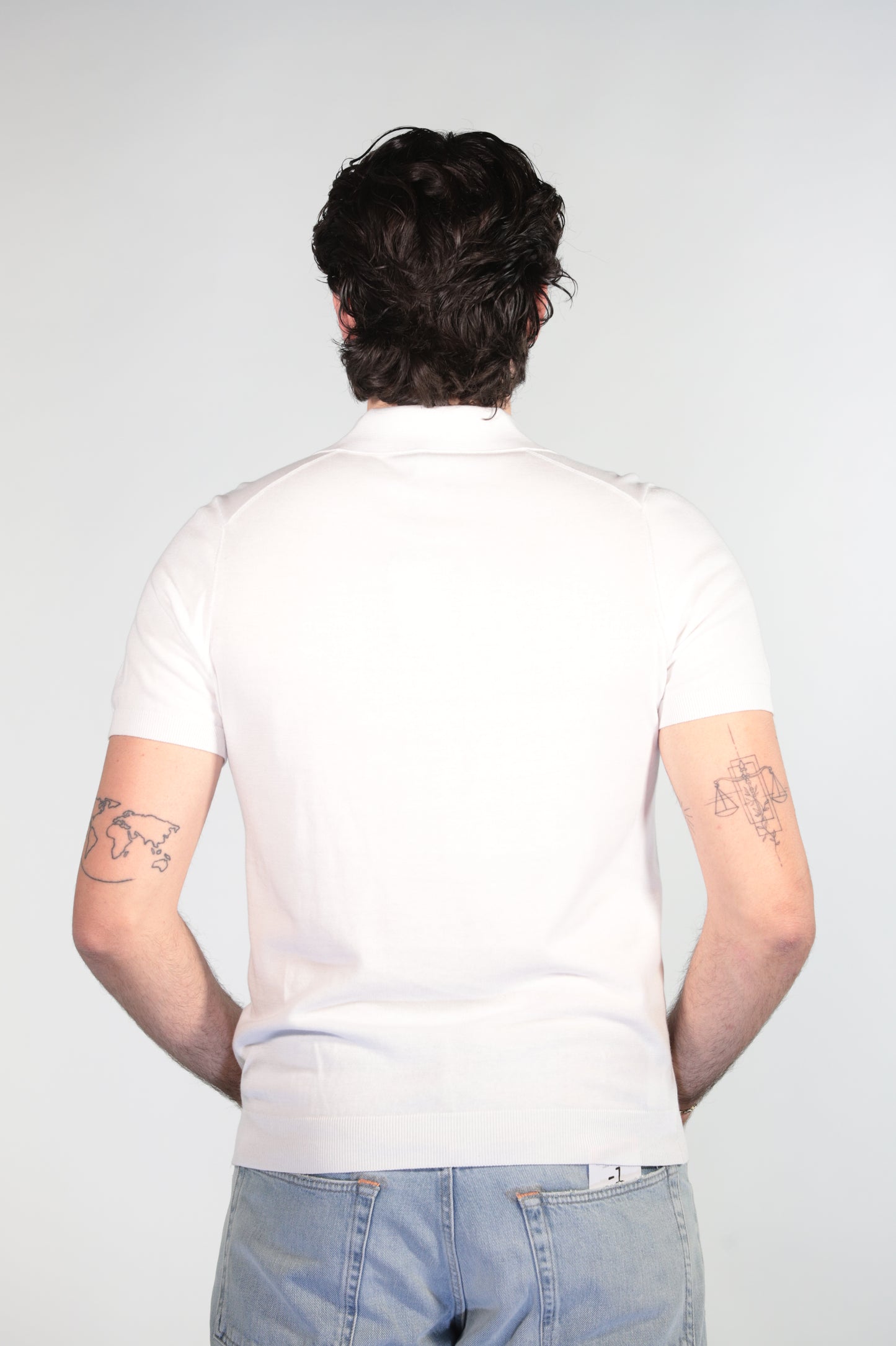 MALAGRIDA POLO SKIPPER OFF-WHITE
