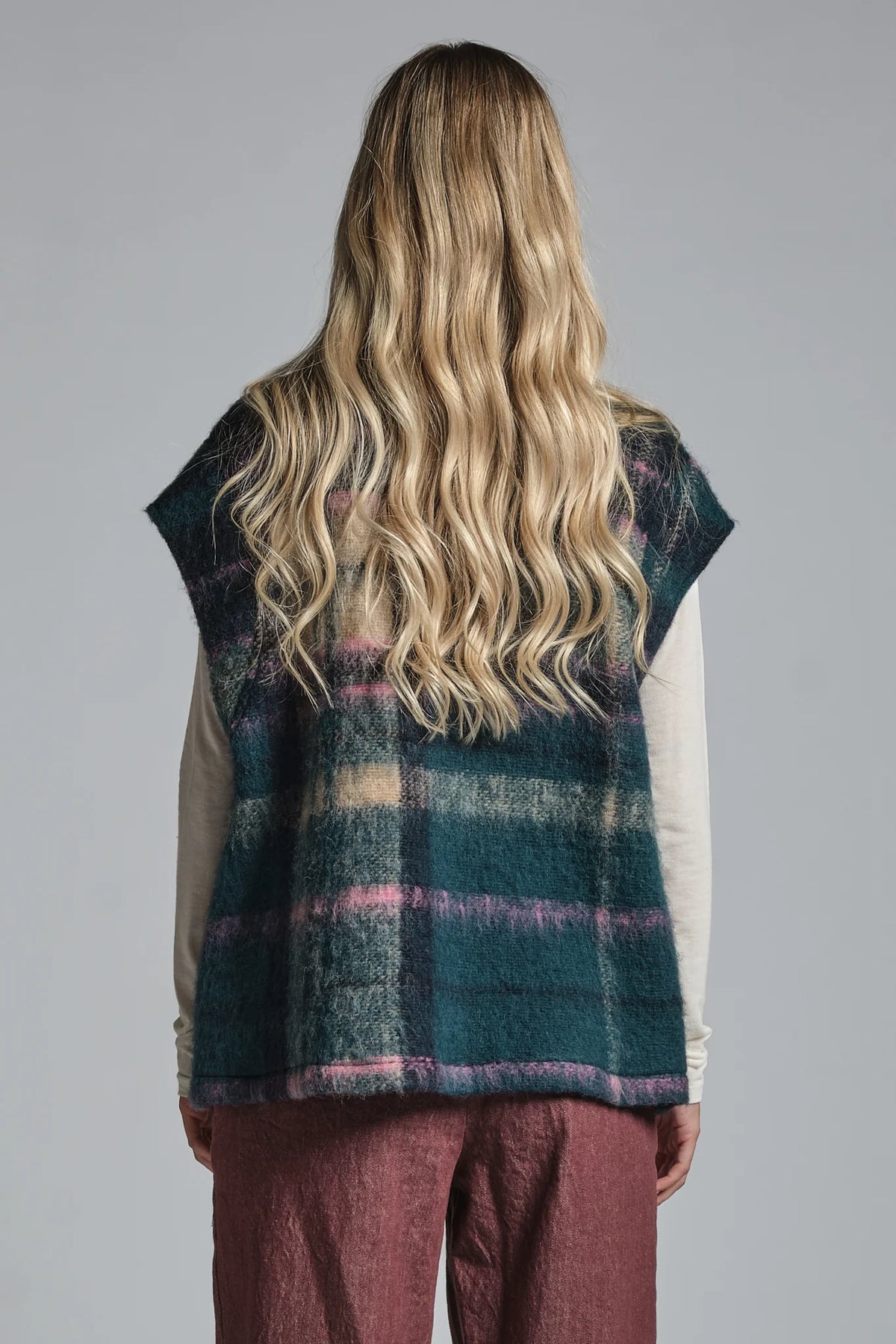 IVETTE GILET IN LANA MULTICOLOR