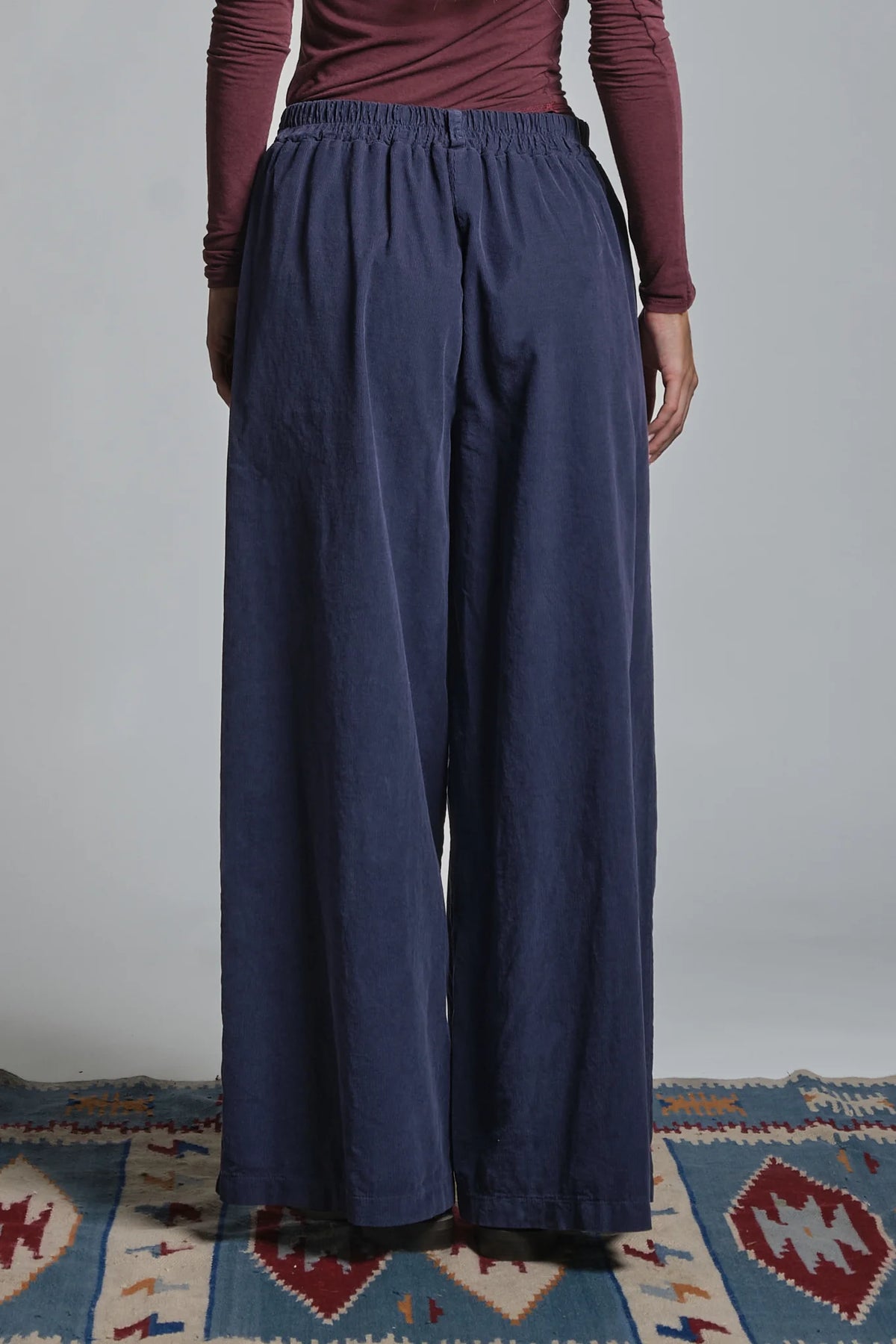 PELIA CHINO IN CORDUROY 200STR. NAVY