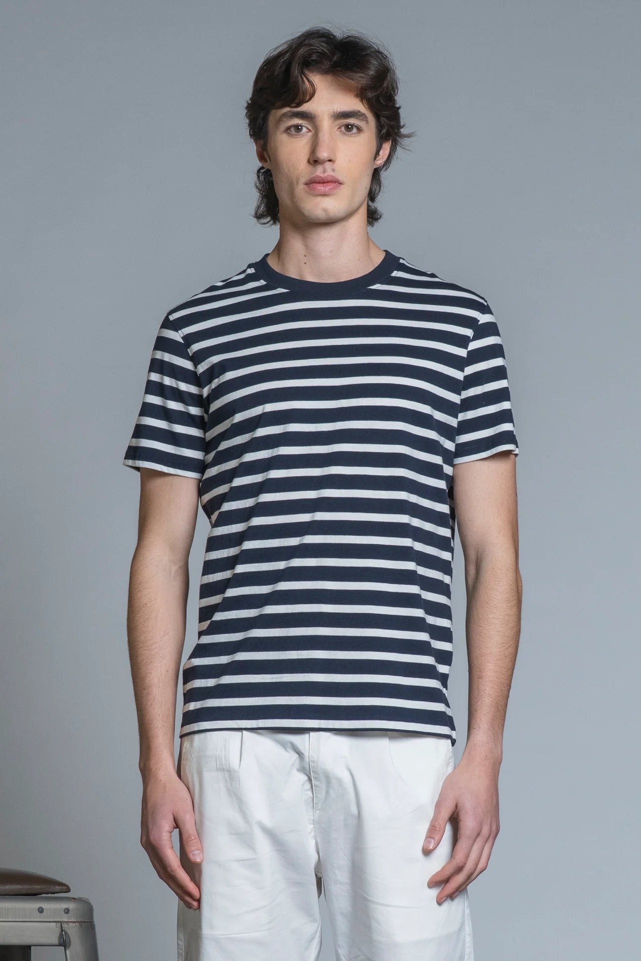 JOSHUA T-SHIRT STRIPE IMPURE