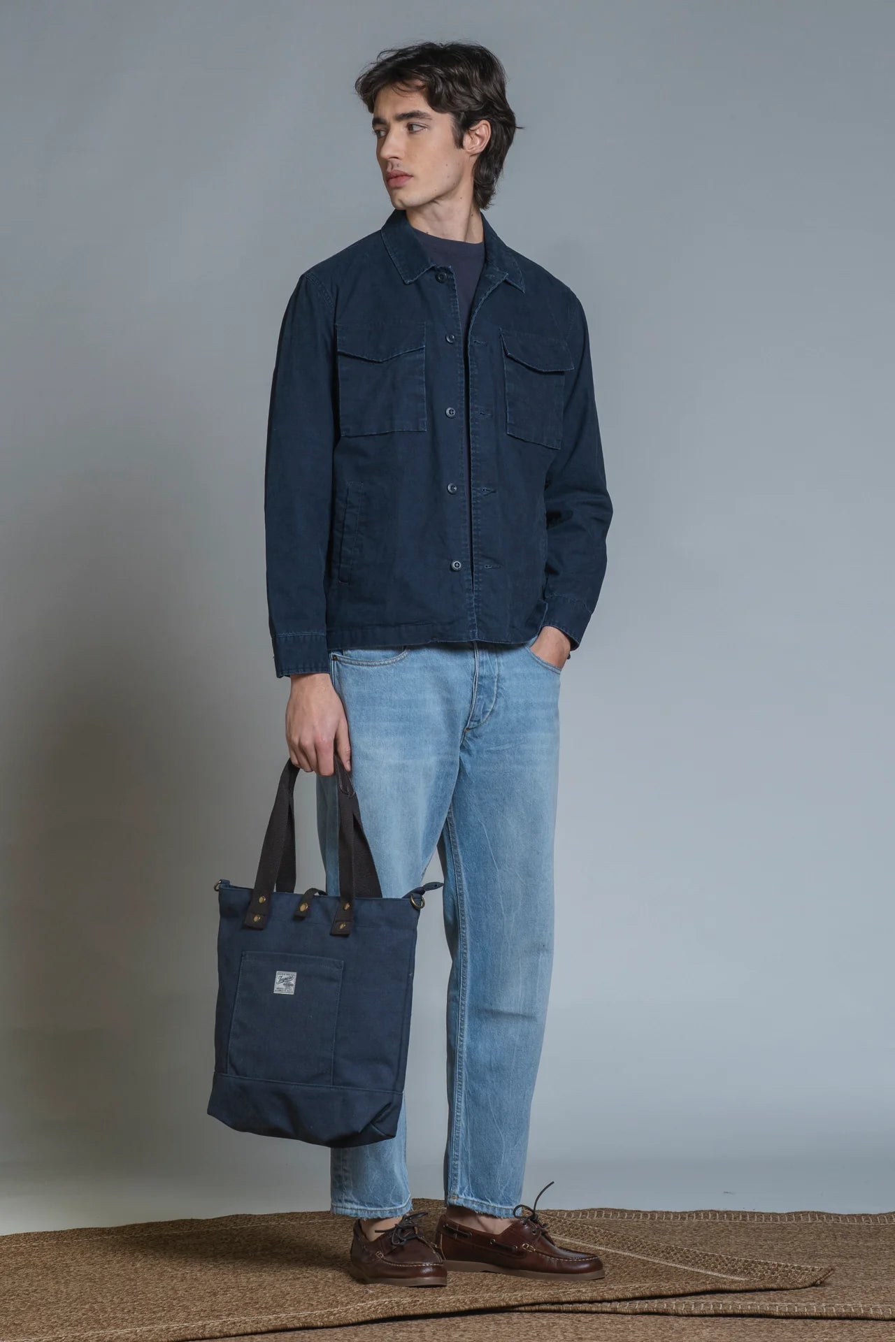 KYLE BAG IN CANVAS NAVY
