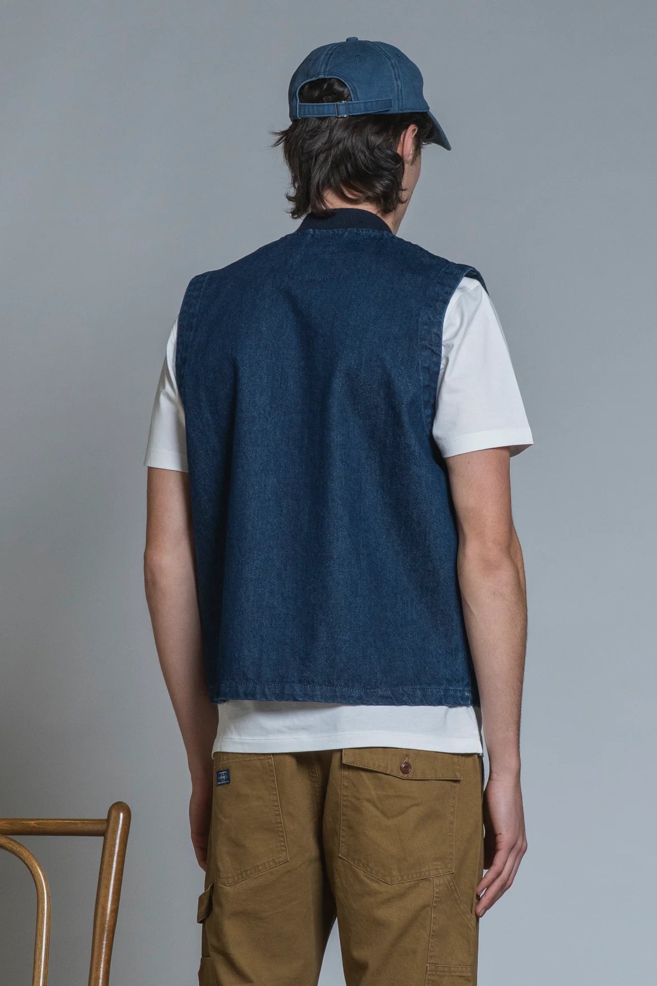 MARSH GILET DENIM