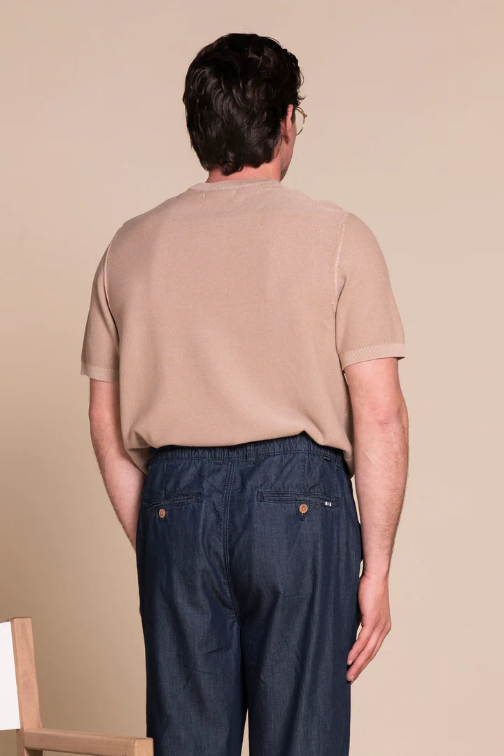JARED T-SHIRT IN FILO BEIGE