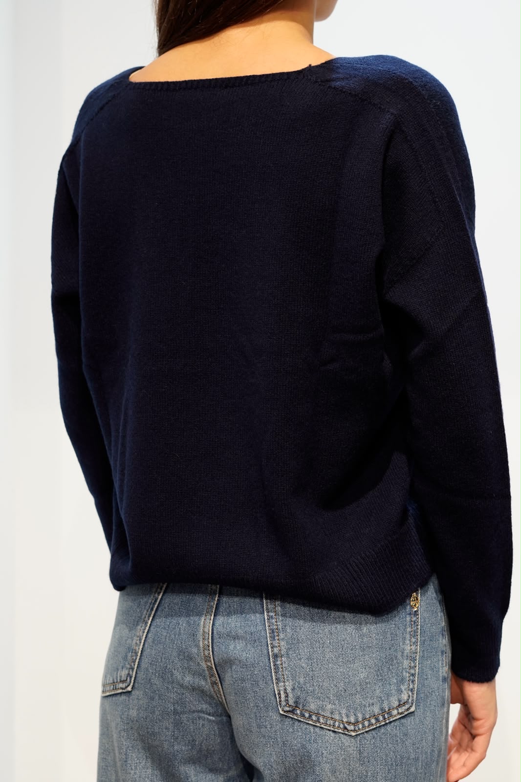 RETOIS CARDIGAN CASHMERE NAVY