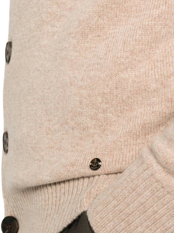 ZACK OVERSHIRT IN LAMBSWOOL LT. BEIGE