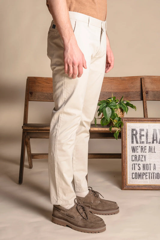 BRYAN CHINO SLIM FIT ICE