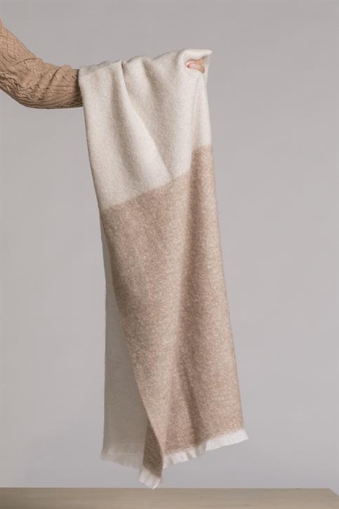 LENNY SCIARPA STRIPE BROWN