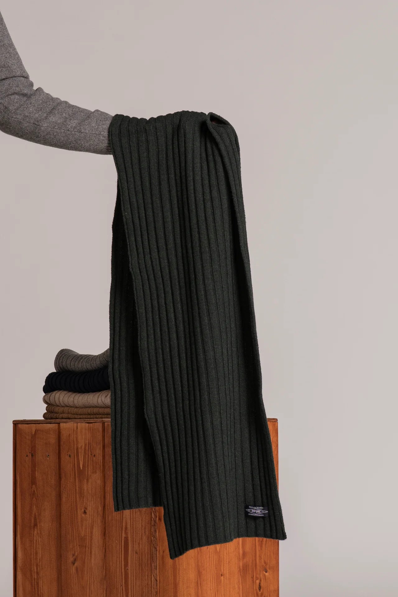 SCIARPA LAMBSWOOL GREEN