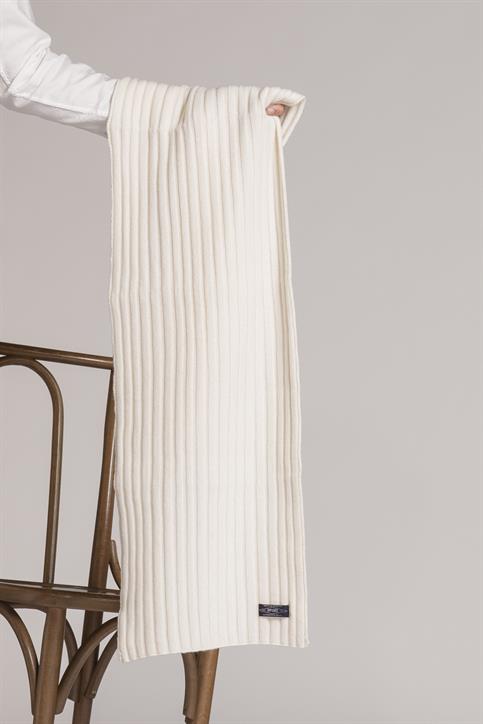 SCIARPA IN LAMBSWOOL OFF WHITE