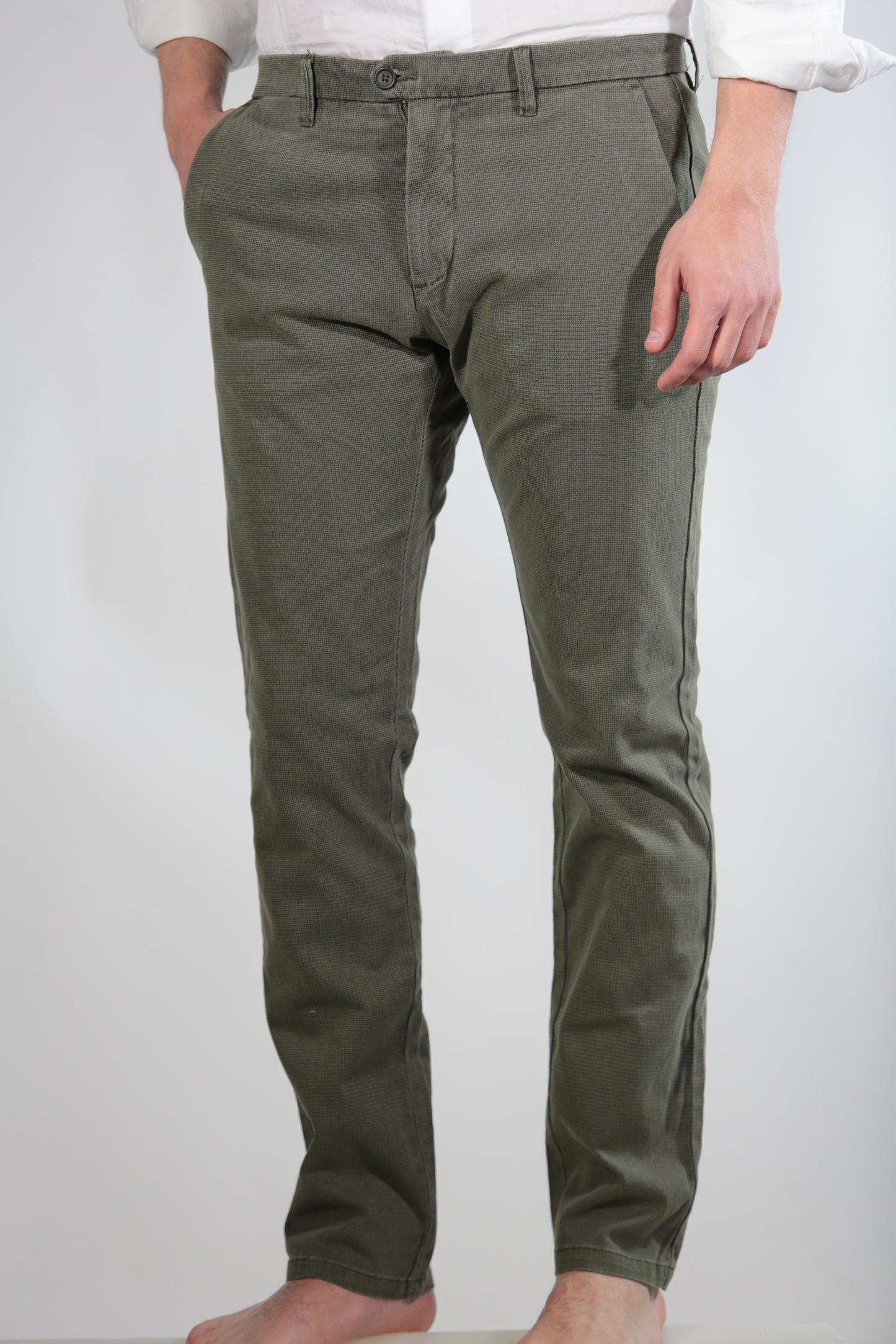 ALFRED CHINO LONG FLAP GREEN