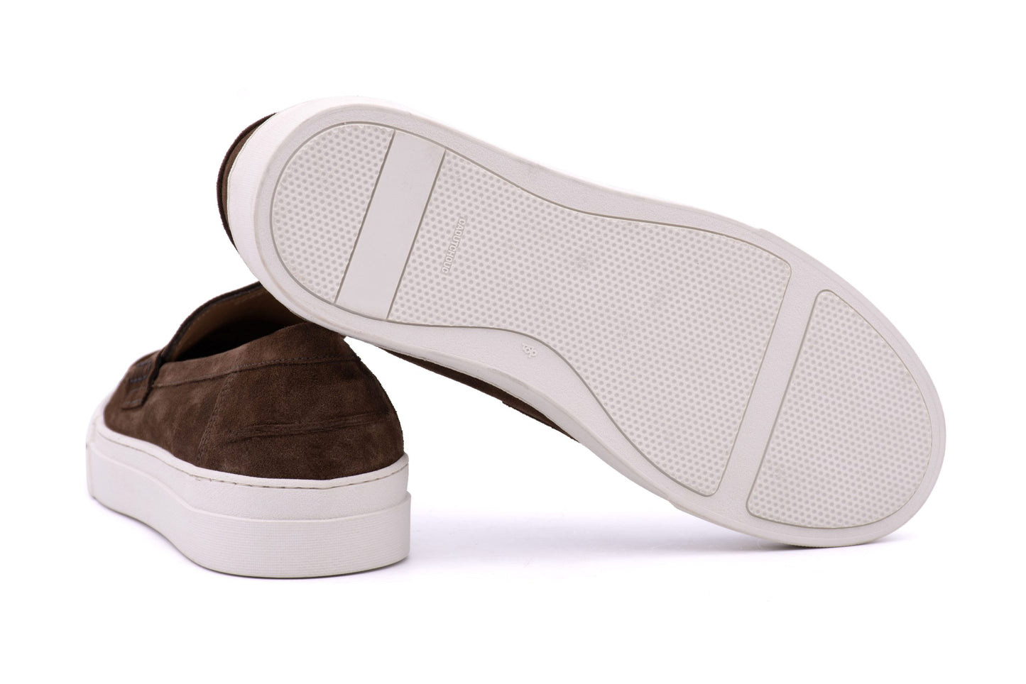 ANTICA CUOIERIA MOCASSINO IN SUEDE BROWN
