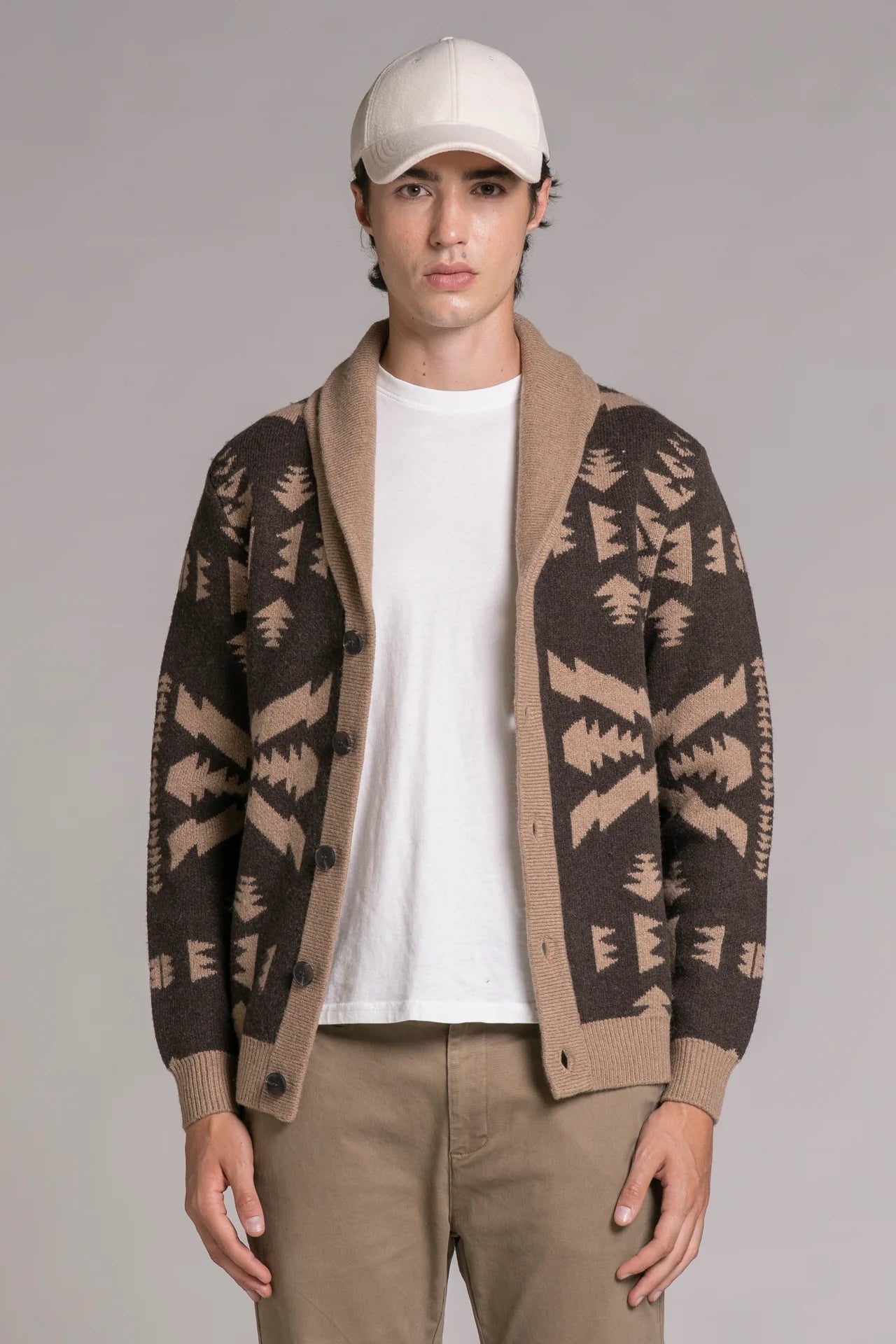 COREY CARDIGAN IN JACQUARD