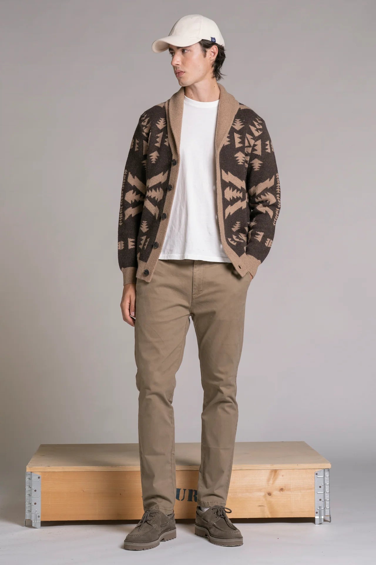 COREY CARDIGAN IN JACQUARD