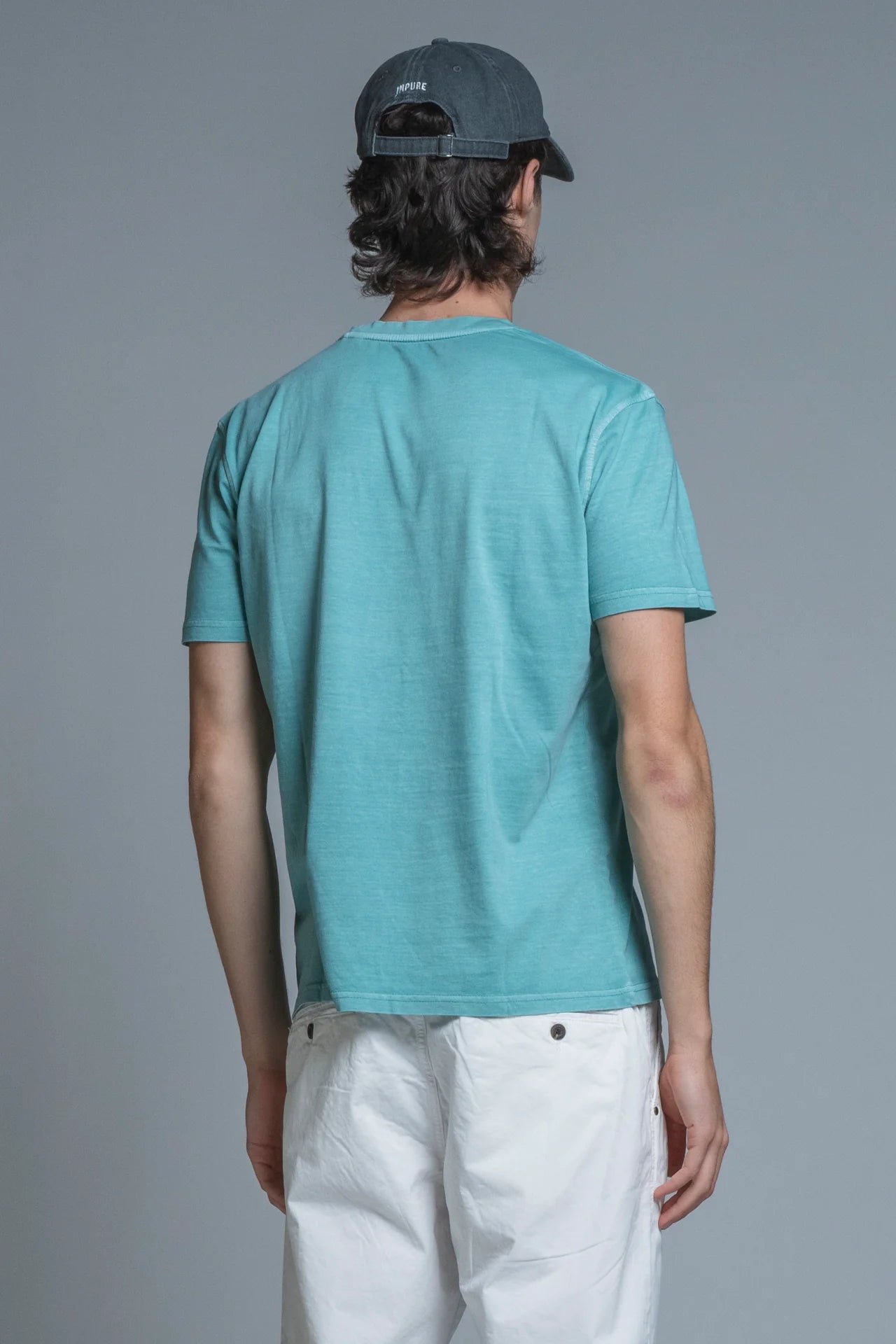 JOSHUA T-SHIRT IN JERSEY TEAL
