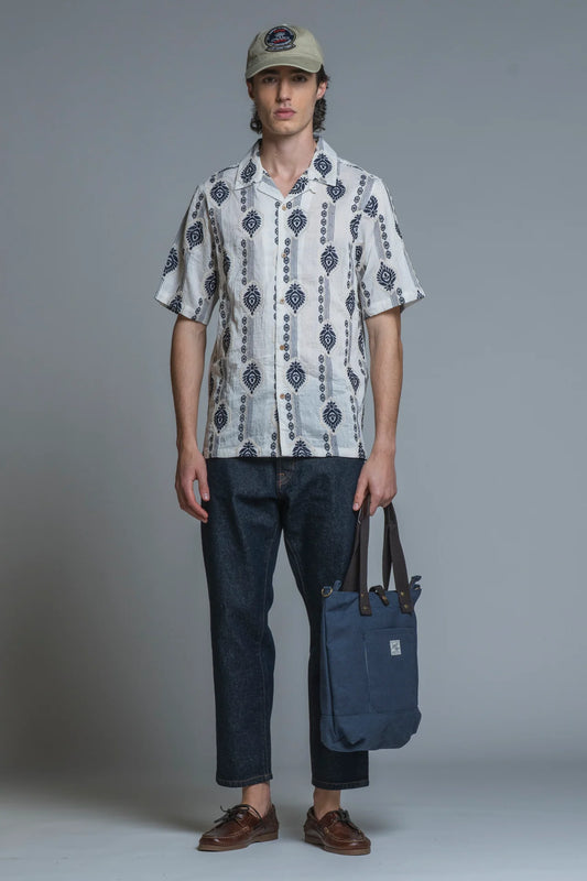 WILL CAMICIA BOWLING RICAMATA