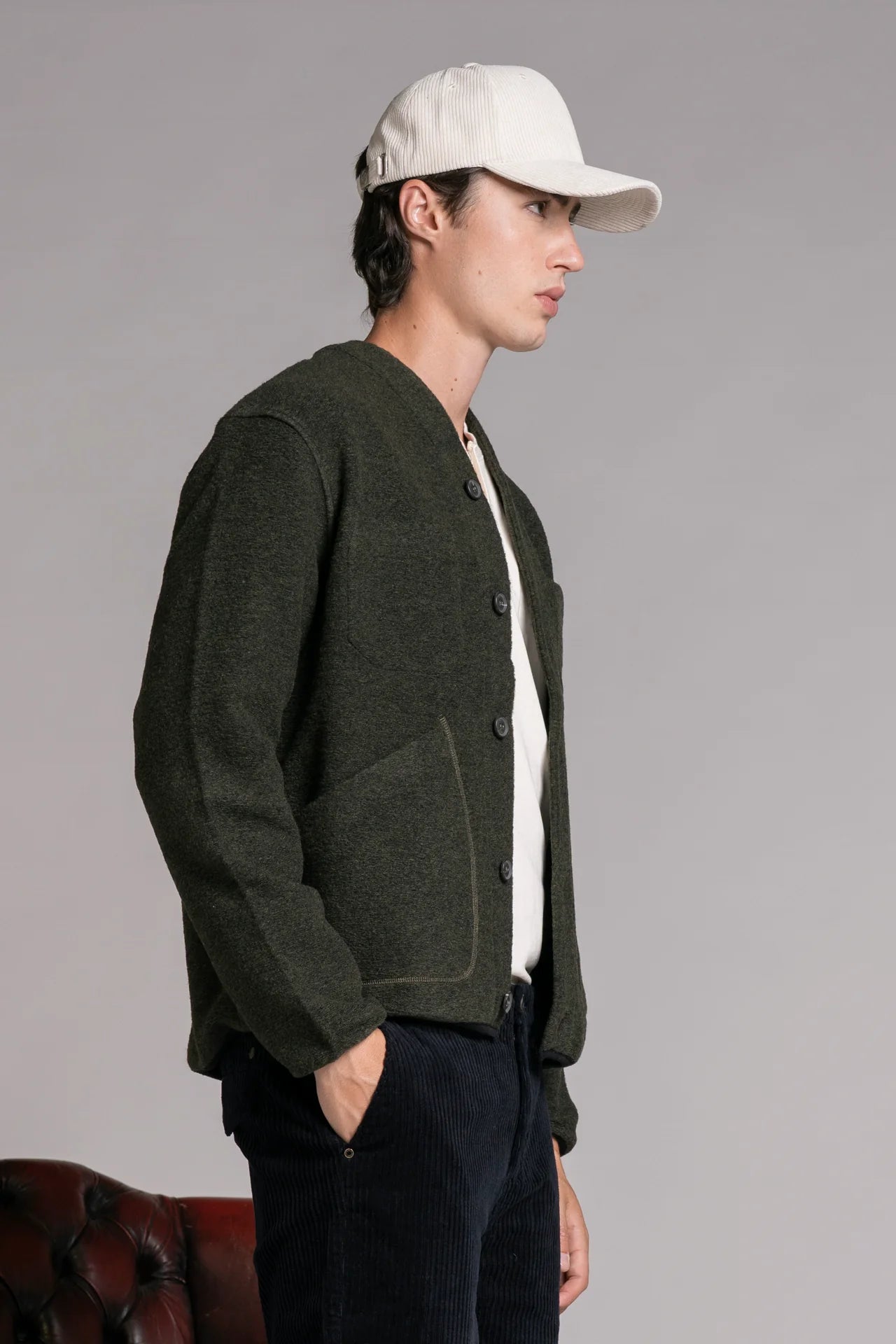 DOVER IN LANA COTTA GREEN