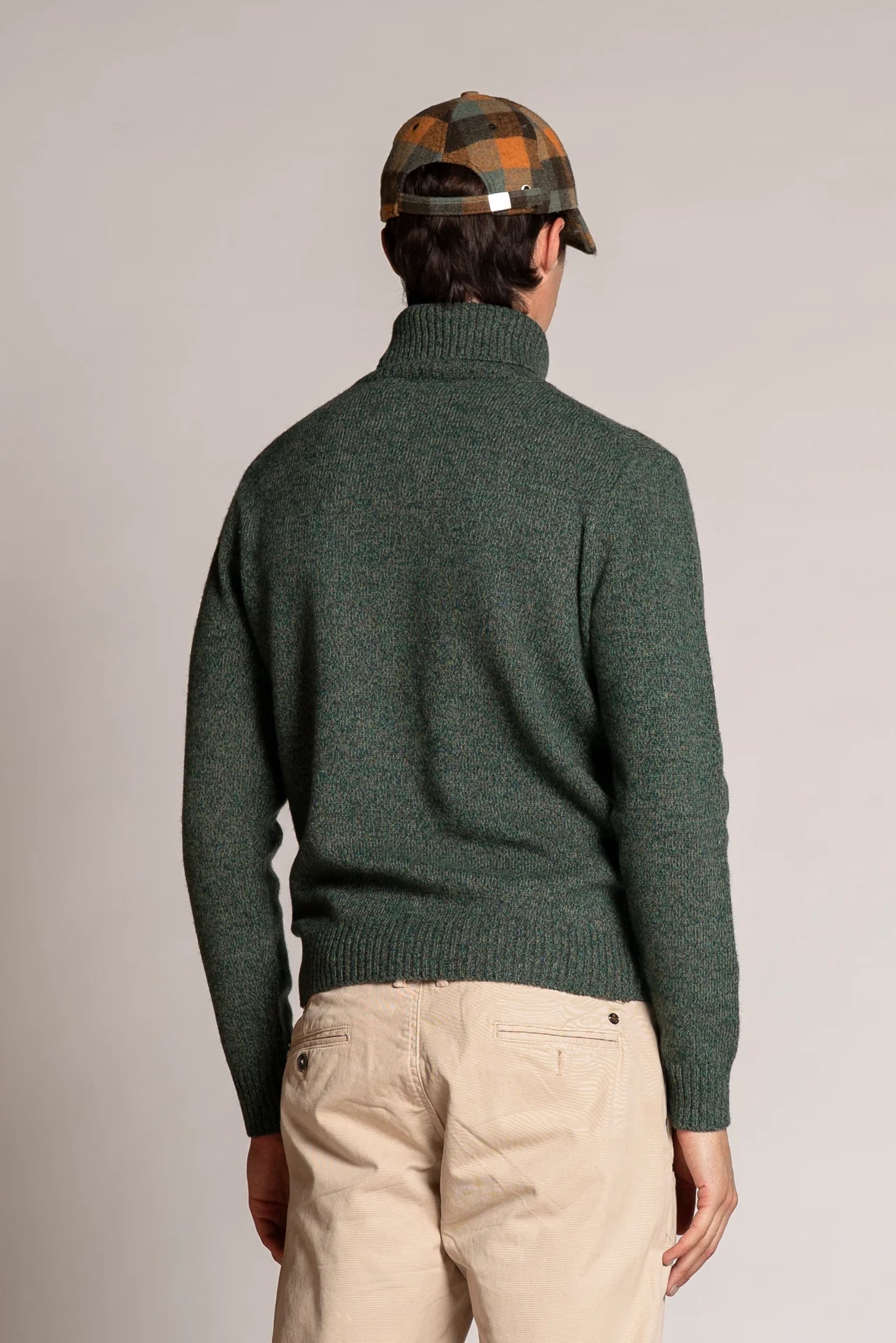 JOHN DOLCEVITA IN MOULINE' GREEN