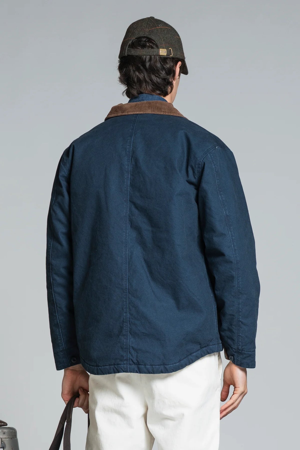 IMPURE WORK JACKET WOODS IN CANVAS NAVY