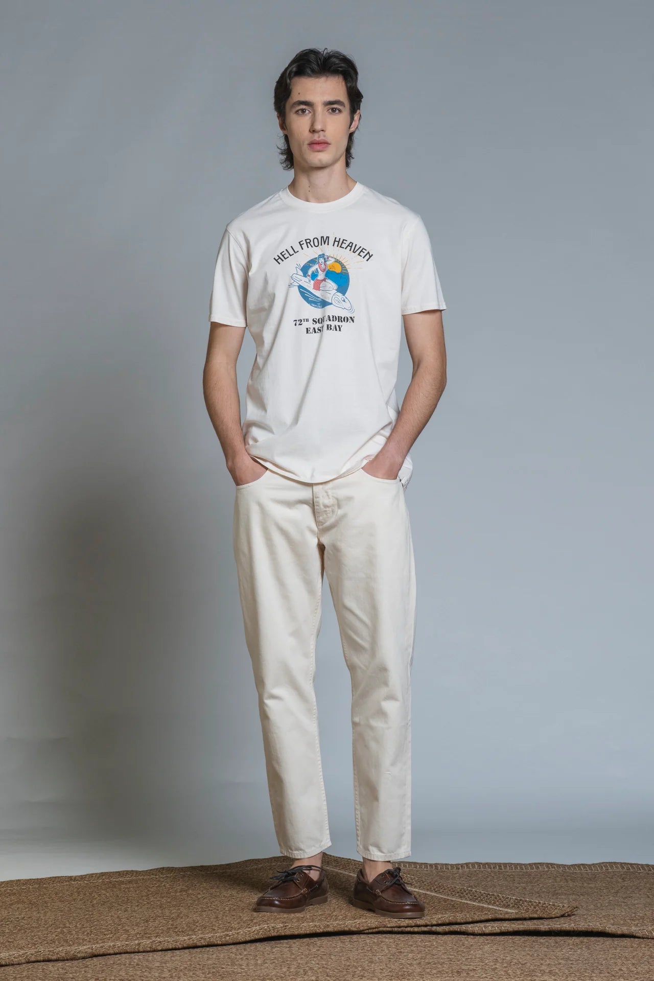 HELL T-SHIRT CON STAMPA IMPURE