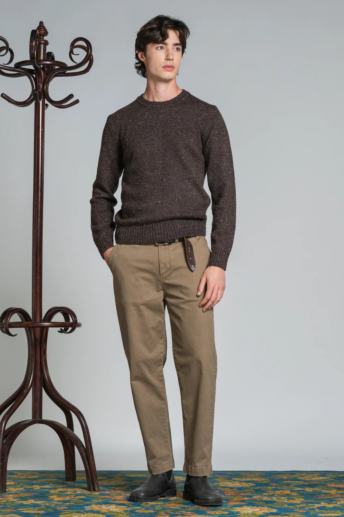 IMPURE GEORGE GIROCOLLO BOTTONATO IN LAMBSWOOL