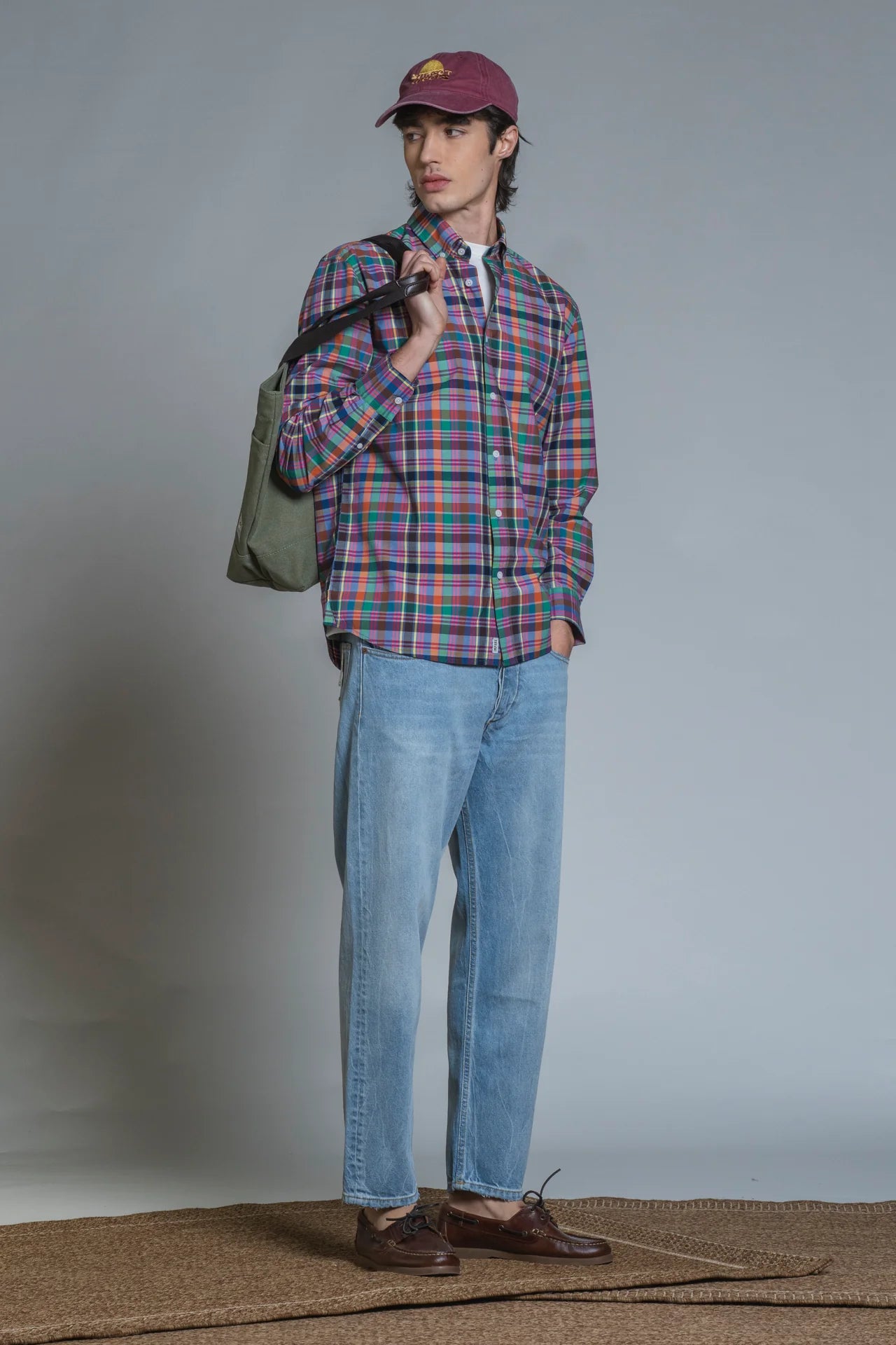 HIRO JEANS JAPAN CROP LT.BLUE