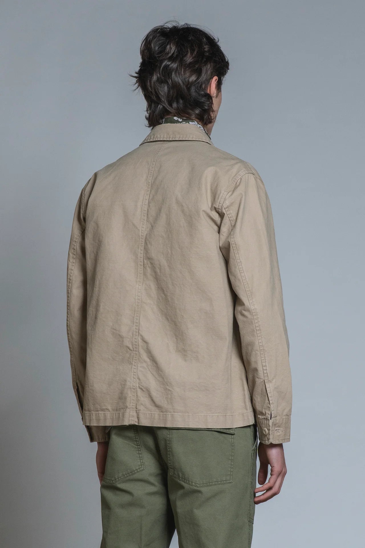 GATOR OVERSHIRT JACKET BEIGE