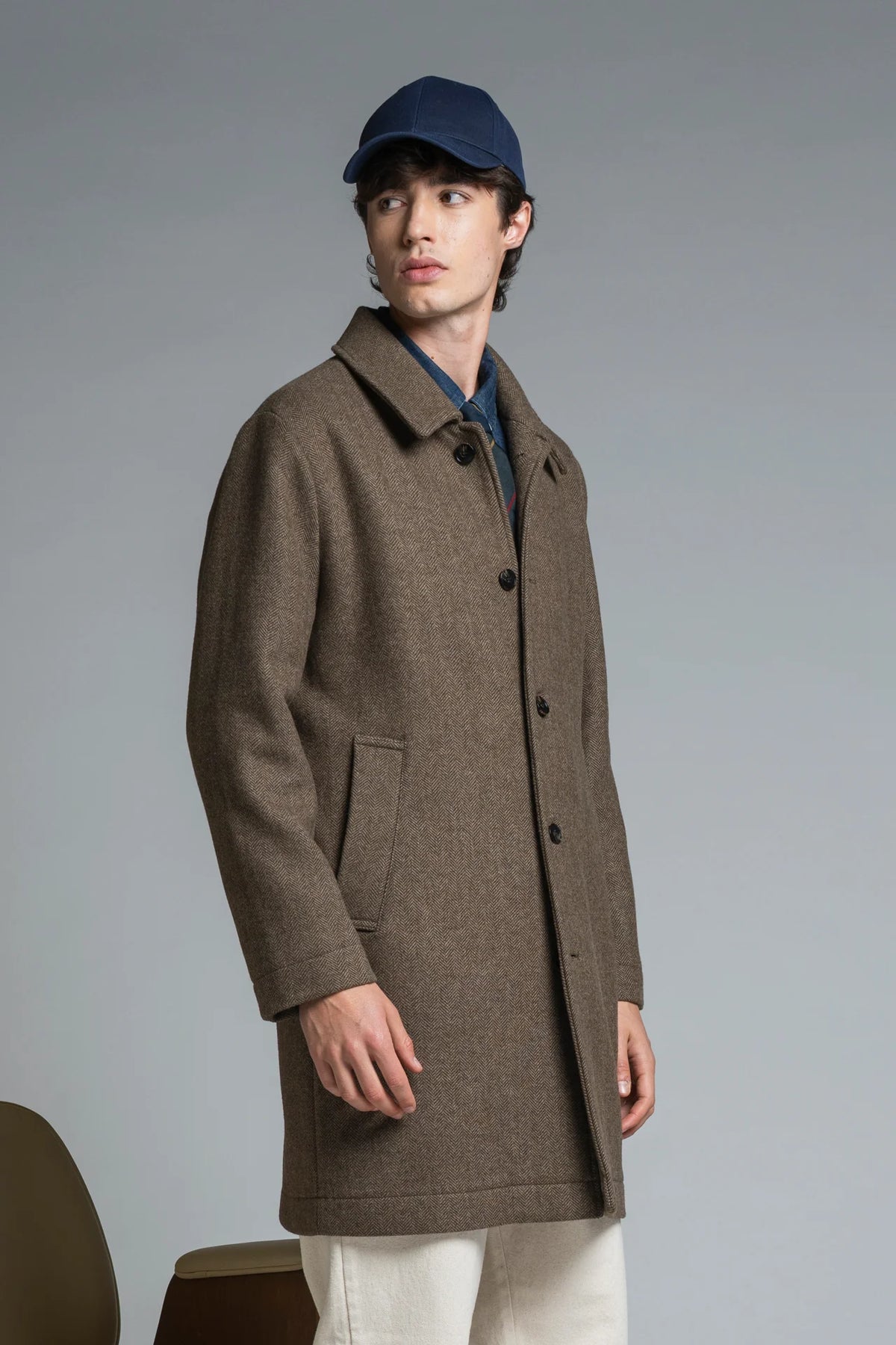 IMPURE LODEN IN MIXED WOOL