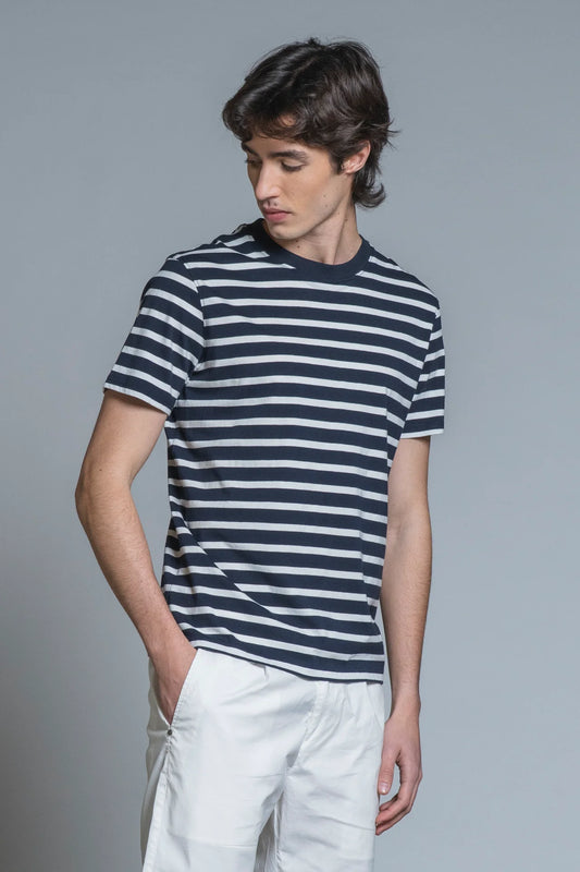 JOSHUA T-SHIRT STRIPE IMPURE