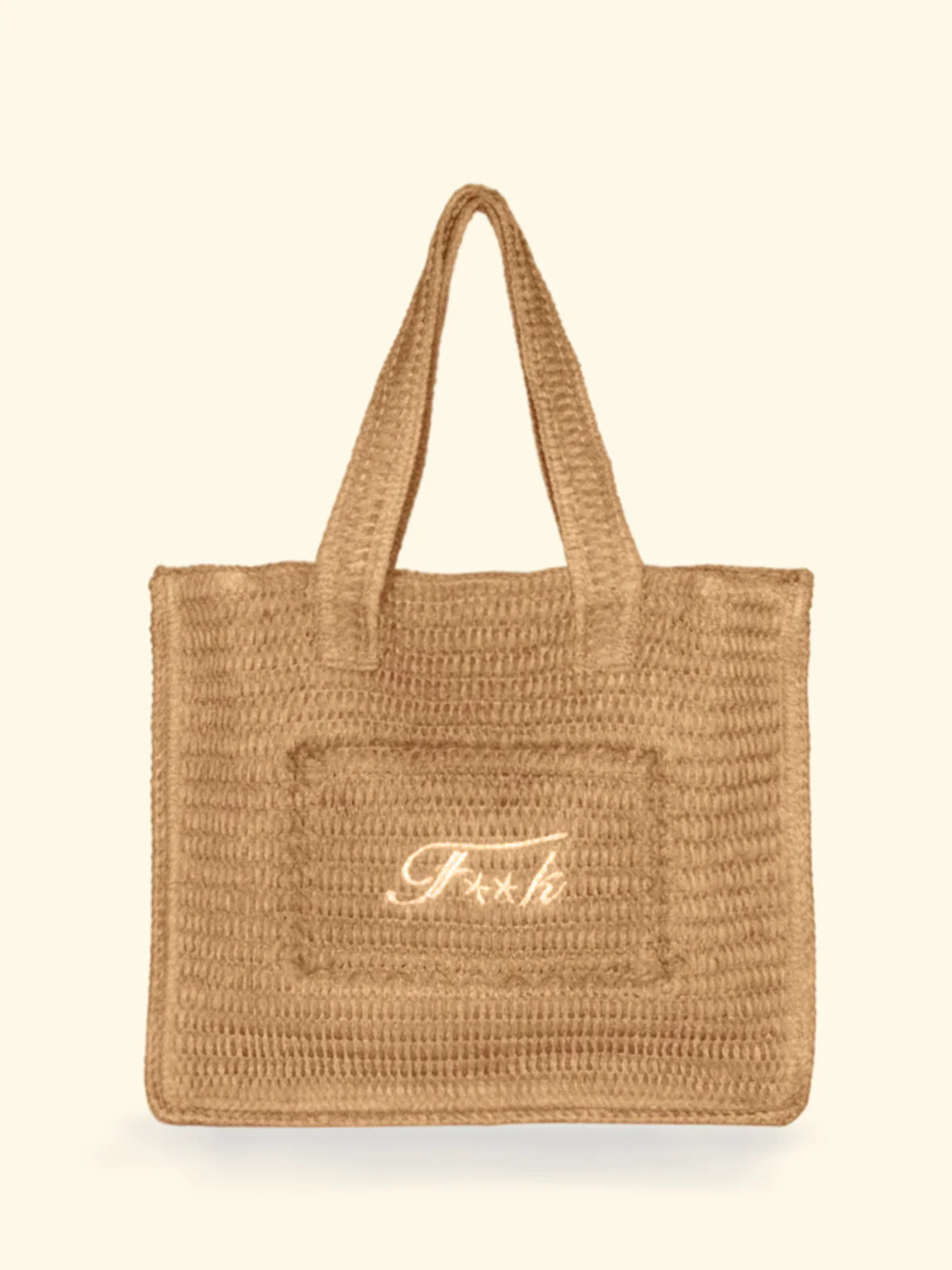 TOTE BAG F**K BEIGE