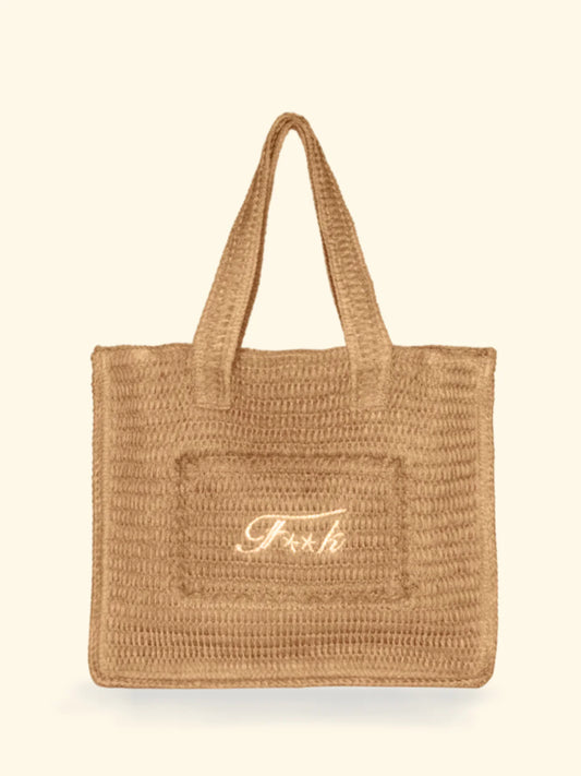 TOTE BAG F**K BEIGE