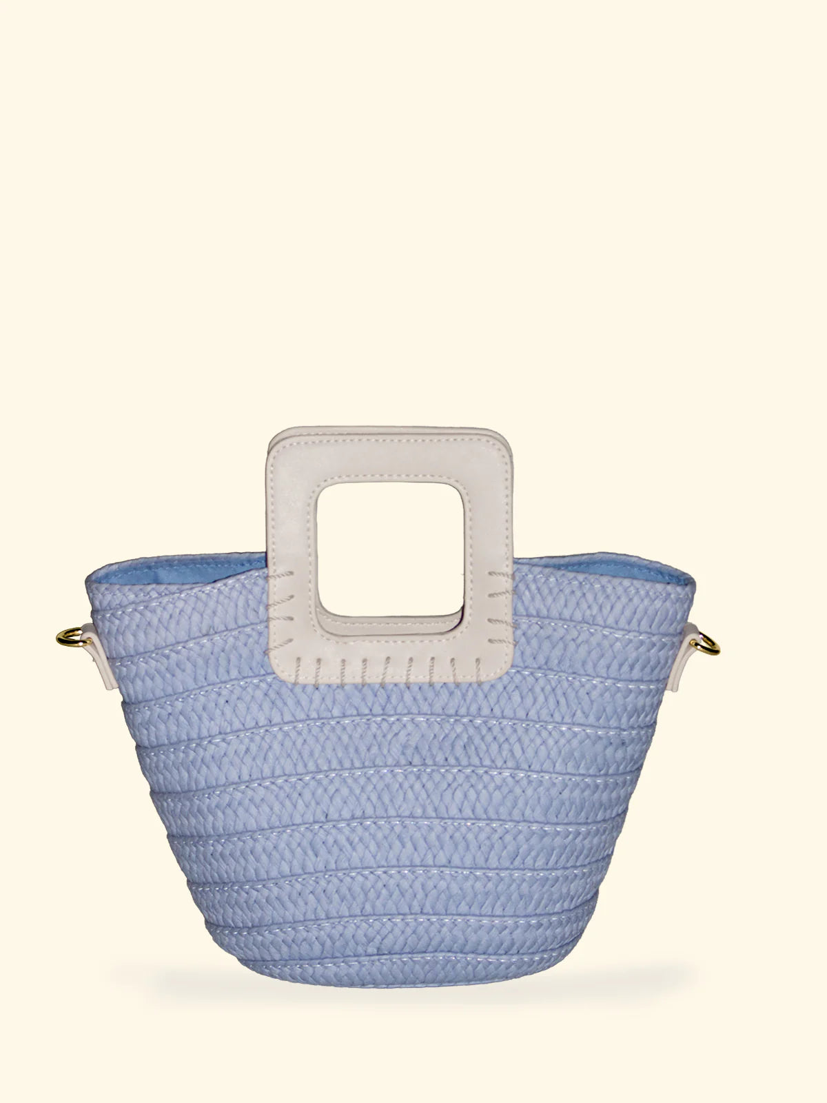 MINI BAG F**K SKY IN RAFIA