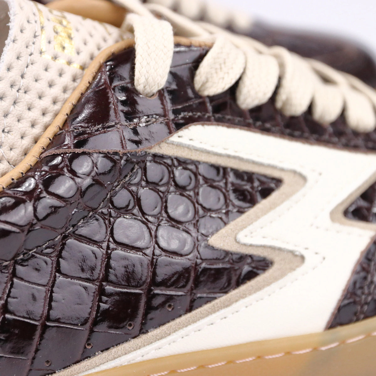 MOACONCEPT SNEAKERS CLUB IN PELLE CIOCCOLATO