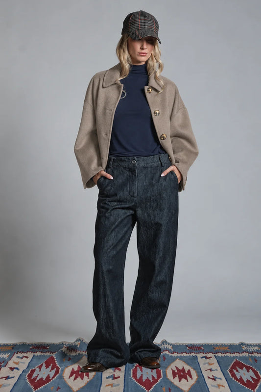 IMPURE LULU CABAN IN MIXED WOOL TORTORA