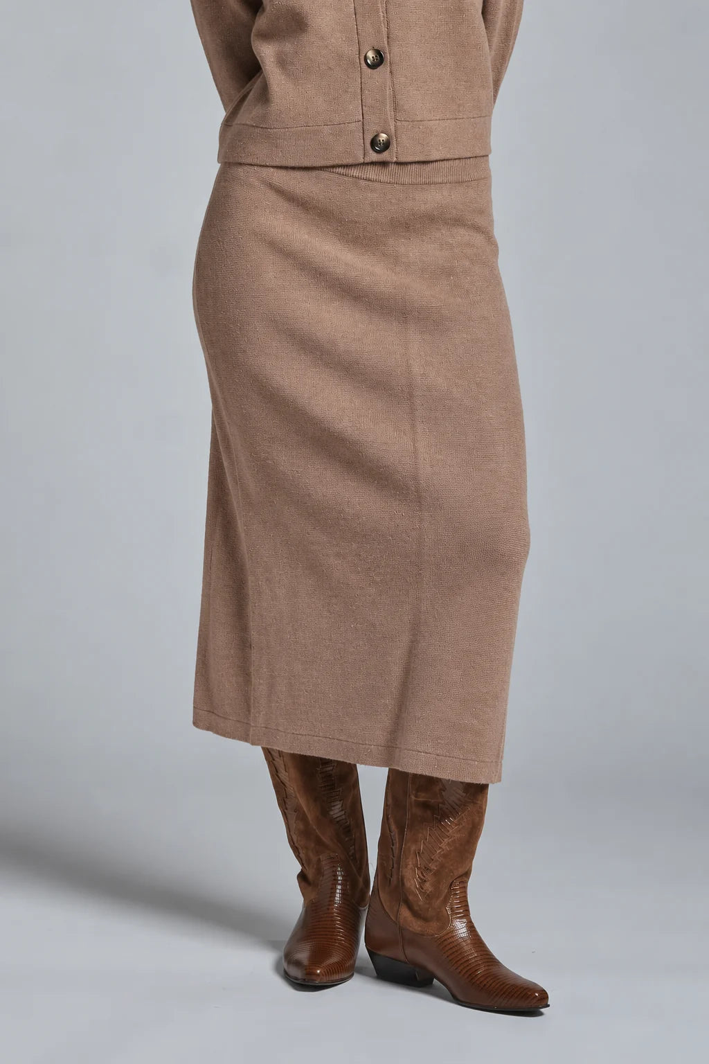 IMPURE SALLY GONNA IN MIX WOOL