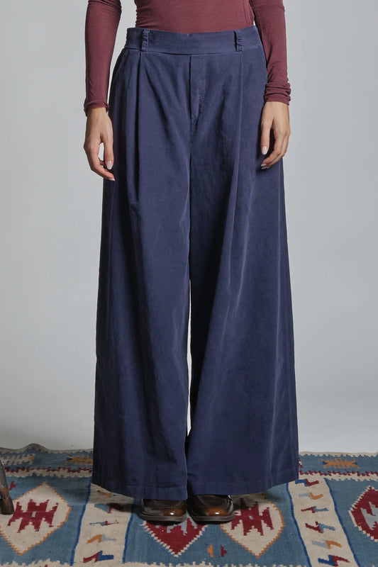 PELIA CHINO IN CORDUROY 200STR. NAVY