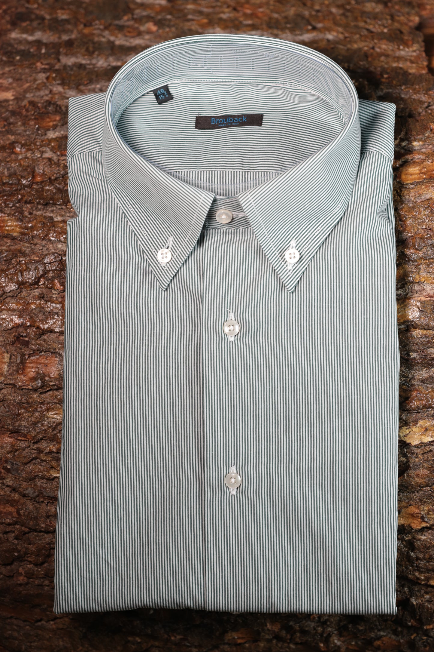 CAMICIA BROUBACK MILLERIGHE VERDE