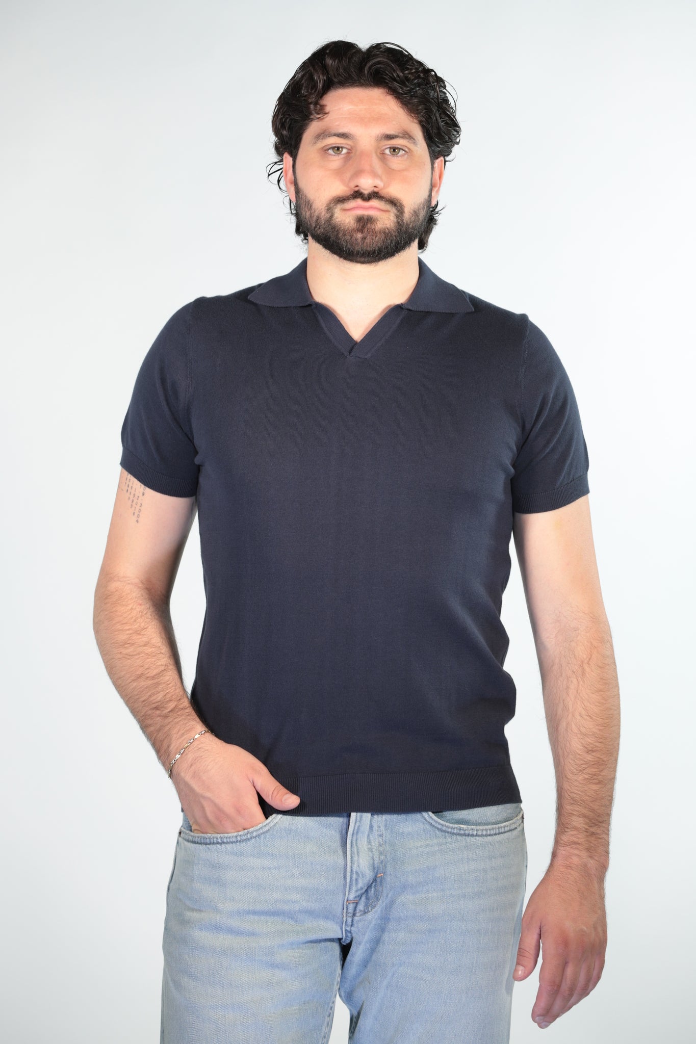 MALAGRIDA POLO SKIPPER NAVY