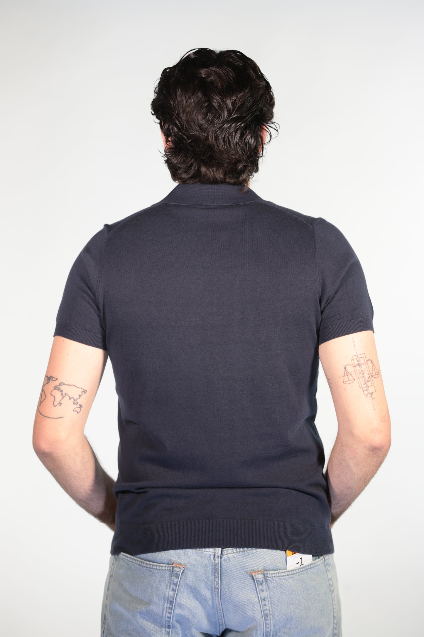 MALAGRIDA POLO SKIPPER NAVY