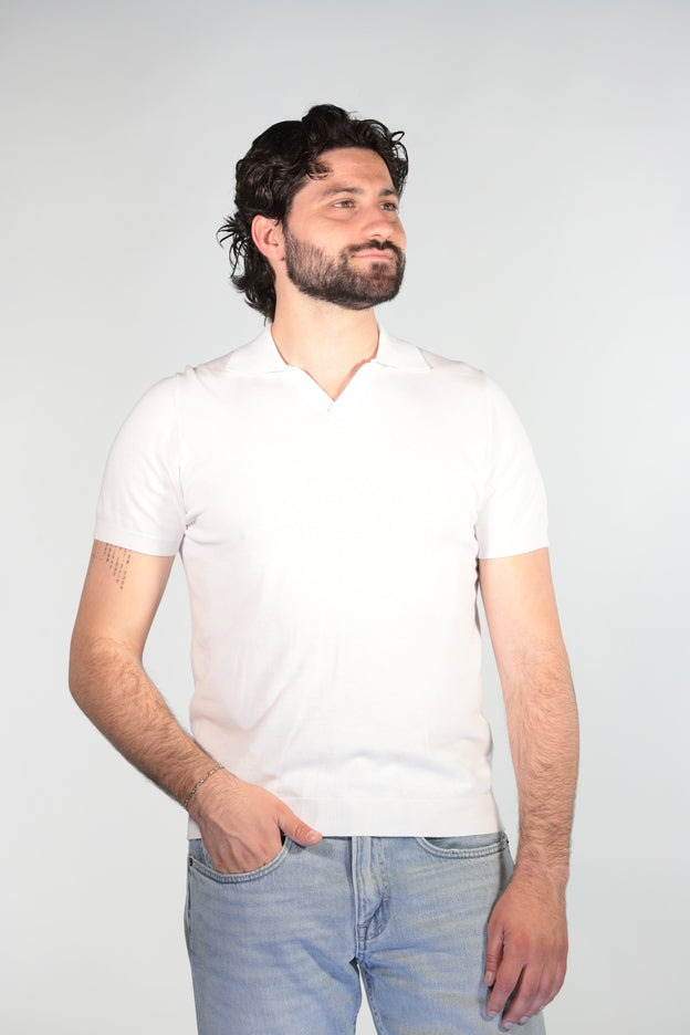 MALAGRIDA POLO SKIPPER OFF-WHITE