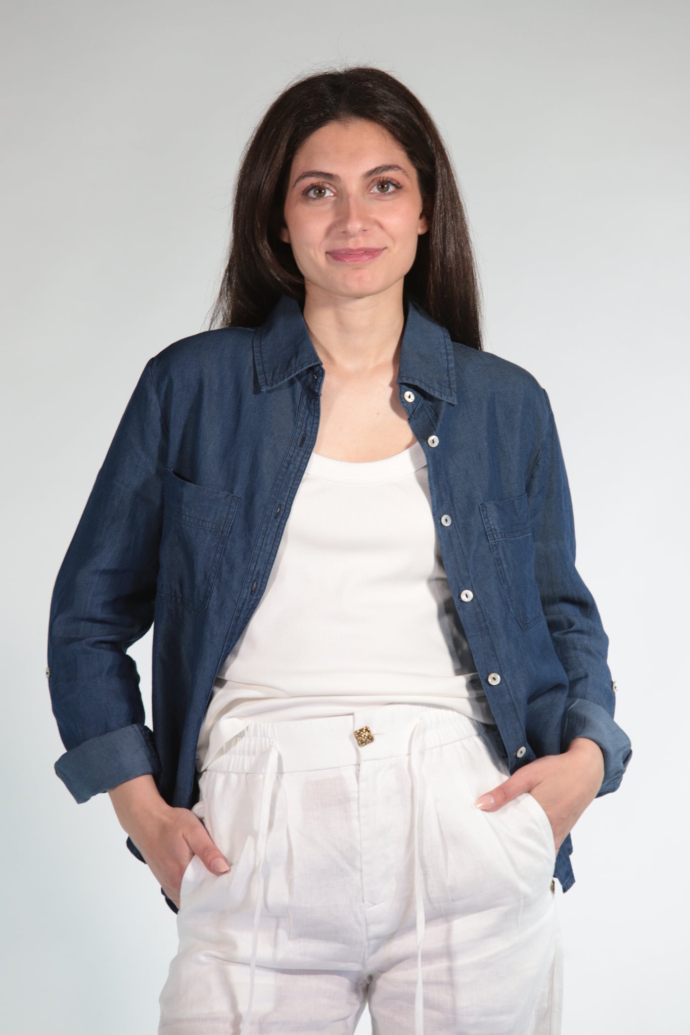 CAMICIA CHAMBRAY