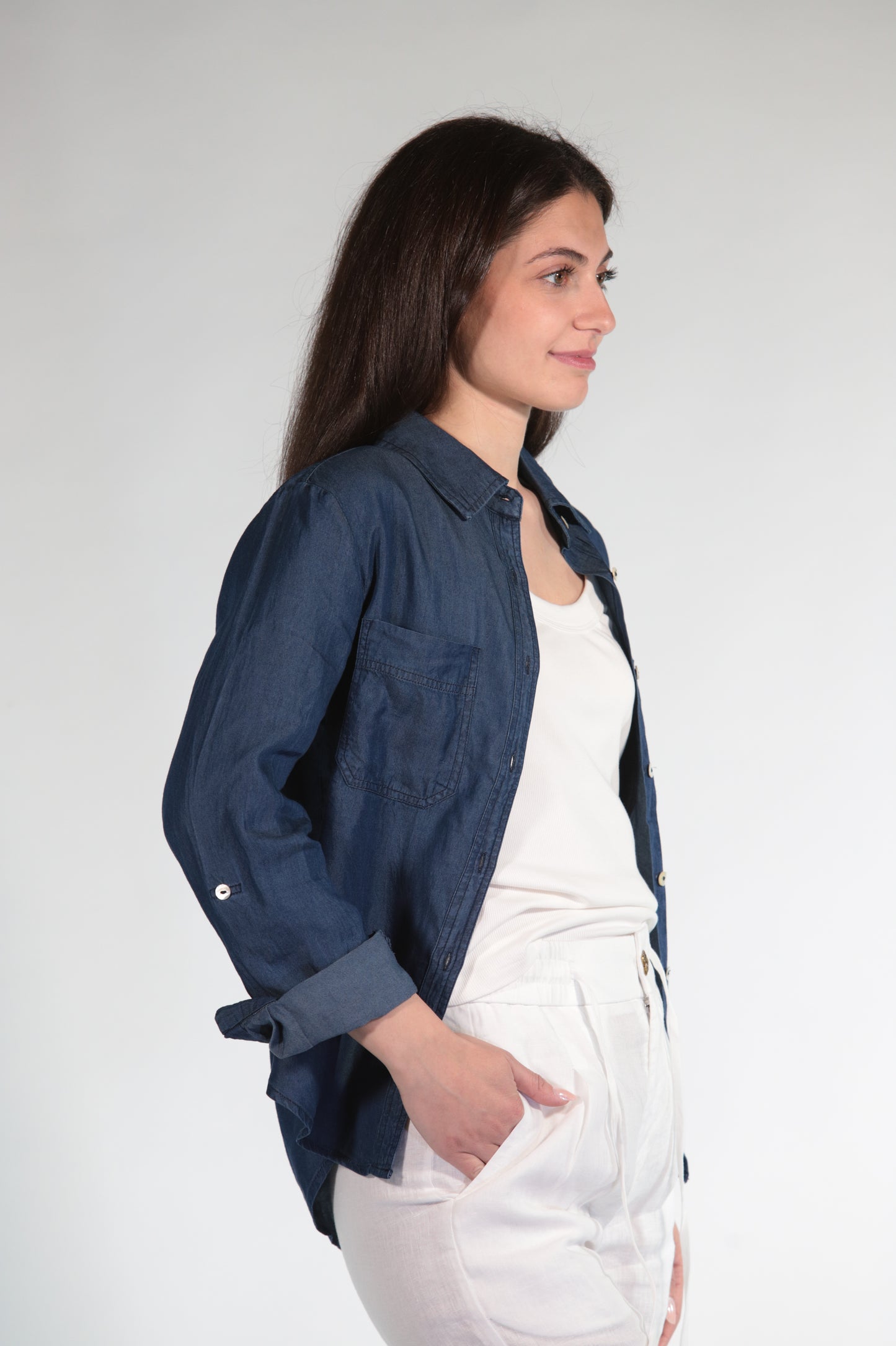 CAMICIA CHAMBRAY
