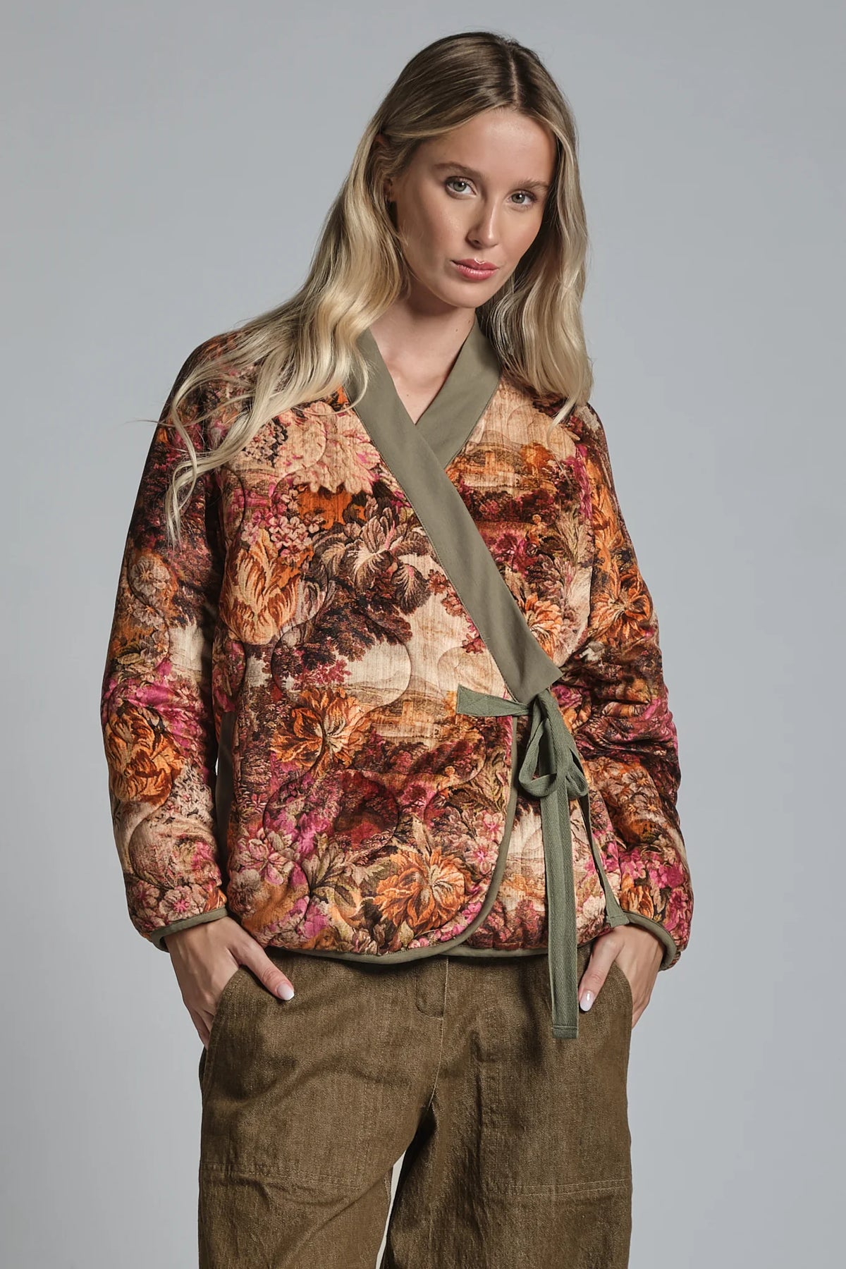 IMPURE CLEO KIMONO TRAPUNTATO