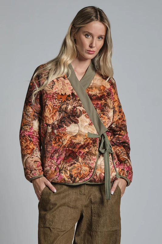 IMPURE CLEO KIMONO TRAPUNTATO