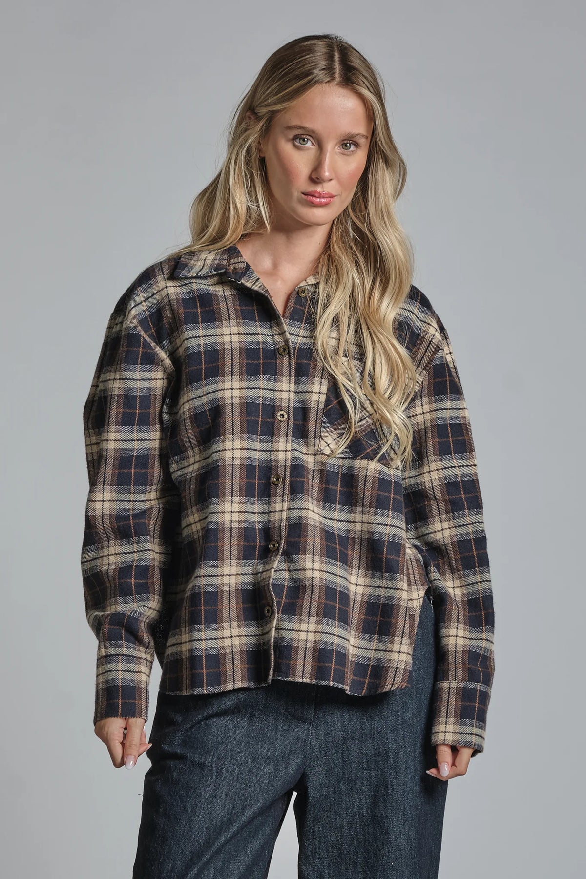 CLARINE CAMICIA A QUADRI