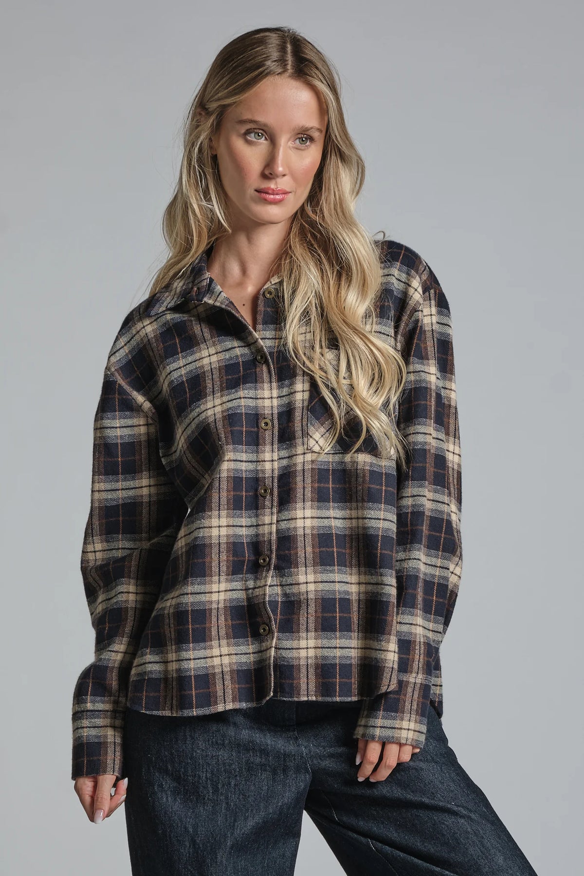 CLARINE CAMICIA A QUADRI