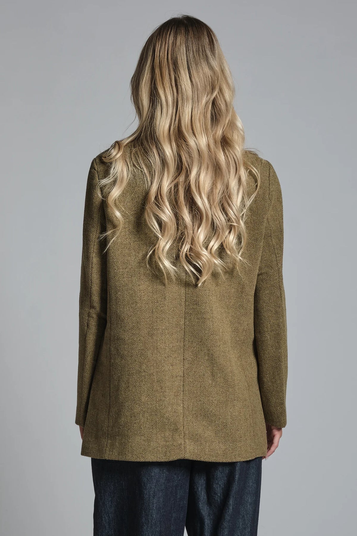 JANET BLAZER DOPPIOPETTO IN LANA MULTICOLOR