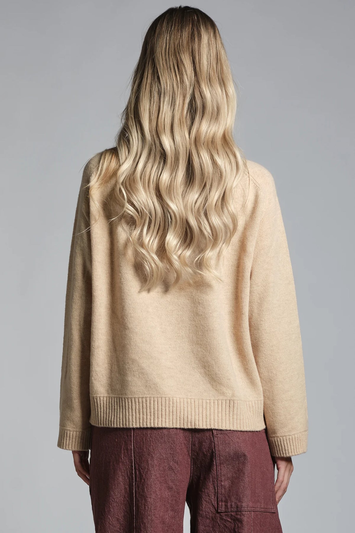 IMPURE MYA DOLCEVITA IN LAMBSWOOL SAND